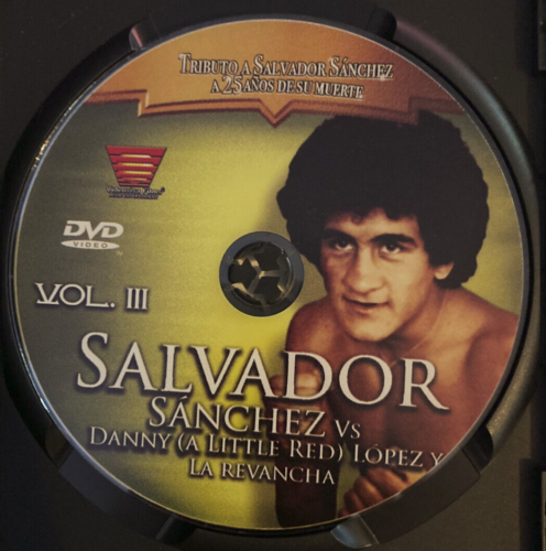 VOL. 3-Salvador Sanchez vs Danny Little Red Lopez Y La Revancha DVD - Picture 3 of 4