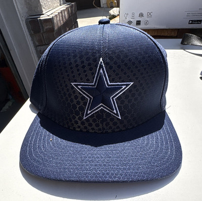 New Era 39THIRTY Fitted Dallas Cowboys NFL Football Hat Cap Blue M/L