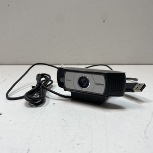 Logitech HD 1080p USB Webcam Black External Computer Camera Integrated Mic