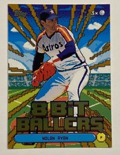 Nolan Ryan 2026 Topps Series 1 Celebration Baseball 8-Bit Ballers Gold #d /50