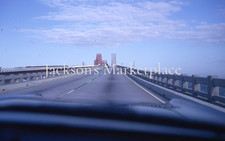 Old Sunshine Skyway Bridge St Petersburg FL 1969 Vintage Kodachrome Color Slide