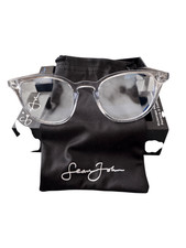 Sean John Adult Blue Light Blocker Glasses Clear Transparent Frame