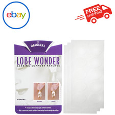 Lobe Wonder Ear Lobe Support Patches -- 60 ct