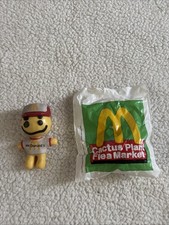 2022 McDonald s Adult Happy Meal Toy Figure Buddy Cactus Plant Flea Market