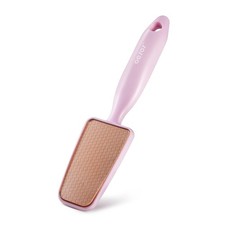 BEZOX Glass Foot File Callus Remover, Long Handle 1 Count Pack of 1 , Purple