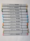 Set of 12 Copic Sketch Markers various colours - see image