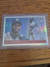 2025 Topps Chrome Platinum Ken Griffey Jr. Topps Logo Refractor /499 Mariners