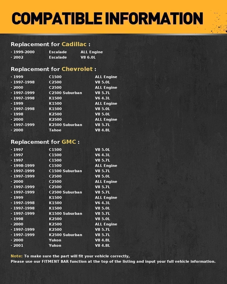 Power Steering Pump For 1997-1998 Chevrolet K1500 5.7L 2001-2002 Tahoe 15754215 - Image 2 of 4