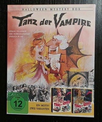 Tanz der Vampire Halloween Mystery Box Blu-ray DVD 2 Cover NEU OVP