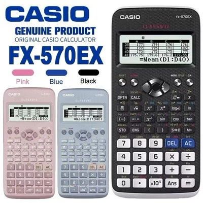 Casio Scientific Calculator Classwiz FX-570EX Black Color 552 Functions GCSE - Image 1 of 4