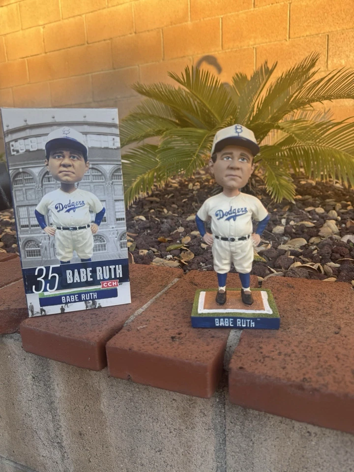 Babe Ruth Dodger Bobblehead - Image 3 of 3