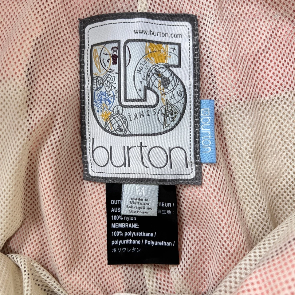 Burton Women's Snowboard Pants Medium Pink Waterproof Insulated Ski Snow Shell - Image 4 of 4