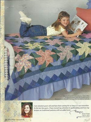 E0820 PRIMROSE PARK  QUILT PATTERN/INSTRUCTIONS