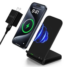 Samsung Wireless Charger Fast Charging Stand Desk Charger Stand Android Charg...
