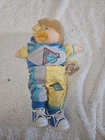 Vtg 1989 Cabbage Patch Kid Designer Line Doll Boy HipHop blonde Hair Blue Eyes