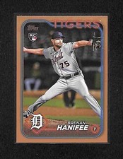 2024 Topps Series 2 - Brenan Hanifee #369 Gold /2024 (RC) Tigers