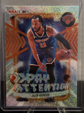 2026 NBA Hoops - Pay Attention - Pixel Burst Refractor - Jalen Brunson #PA-13
