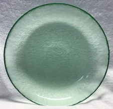 Fire & Light Recycled Glass 8.5” Olive Green Pasta Bowl (Each)