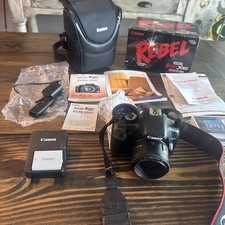 Canon EOS REBEL XSI Camera Bundle Camera Battery Case More - MADE IN JAPAN
