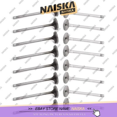 Intake Exhaust Valves Set For AUDI A3 VW Jetta Golf Plus 1.4 TSI Tiguan Scirocco