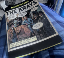 Krays rare memorabilia comic book / this is not for sale anywhere else but ebay