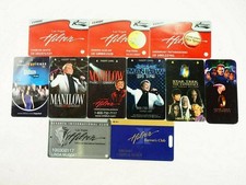 Las Vegas Hilton Hotel Casino Room and Players Club Cards 11 Types You Pick