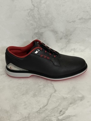 Nike Air Jordan ADG 5 Golf Shoes Black Red FQ7874-001 Men display picture 2
