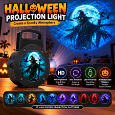 Plug and Play HD Star Projector Night Light, USB Galaxy Ocean Ceiling