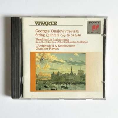 Georges Onslow - String Quintets L'Archibudelli & Smithsonian Chamber Players CD
