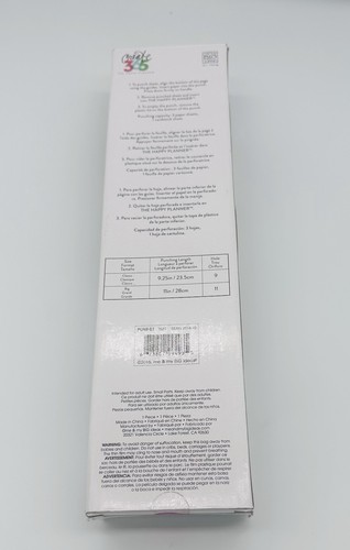 Happy Planner Big Paper Punch-11 HOLE Pink Pre-Owned - Picture 4 of 4