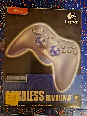 Logitech WingMan Cordless Rumblepad 2.4GHz PC Controller NEW IN BOX (2001)