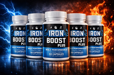 Iron Boost PLUS High Performance Supplement, IronBoost ( 60-300 Capsules ) USA