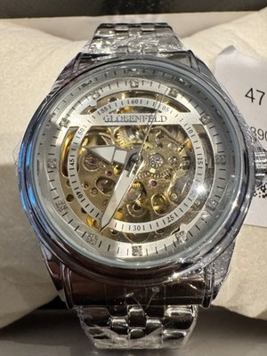 Globenfeld Limited Edition Framework Automatic Steel 21 Jewel Mens Watch