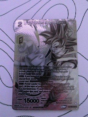 Dragon Ball Super Card Game SSG Son Goku, Rapidfire Response Power Absorbed...