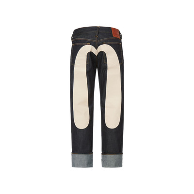 Evisu Daicock Print Baggy Jeans #2000 Ecru