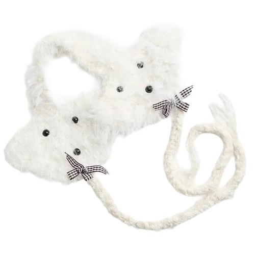 Fashion Ear Cover Crocheted Ear Muffs for Halloween Party Keep Warm Outdoor - Picture 9 of 11