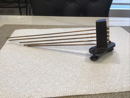 SETH THOMAS WESTMINSTER CHIMES MANTLE CLOCK CHIME BAR 5 ROD - 第 3/5 張圖片