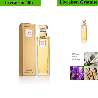 Elizabeth Arden 5th Avenue Eau de Parfum Femme 125 ml Floral - Photo 1/4