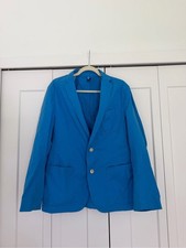 Hugo Boss Blue Regular Fit Blazer
