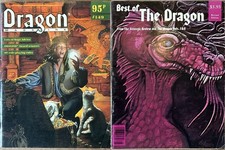 AD&D - Dragon - TSR - Fan-Magazine - englisch