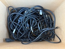 Lot of 20 3-Prong Power Cables 6FT PC, Computer Printer Power Cord