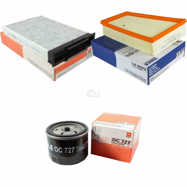Mahle Set Filterpaket FüR Renault Megane II Coupé-Cabriolet 1.9 Dci 1.5-image