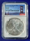 2011 (S) * San Francisco * NGC * Silver Eagle S$1 * MS 69 * #45577327-062