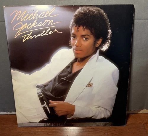 Michael Jackson Thriller Vinyl LP 1982 First Press Epic QE 38112 VG+ Gatefold