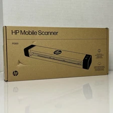 HP PS100 USB Document Scanner Photo Scanner 1 Sided Sheetfed Digital Portable