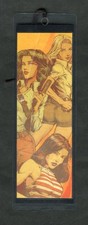 CHARLIE'S ANGELS COMIC BOOK DOUBLE SIDED LAMINATED BOOKMARK. NEW! LOT #5.