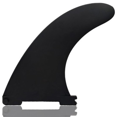 Paddleboard Fin - Quick Install, Enhanced Nylon Fiberglass, Classic Curved De