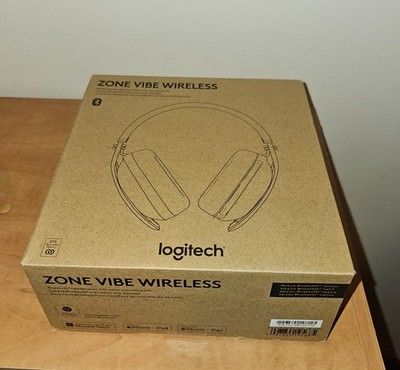 Logitech Zone Vibe Wireless Bluetooth Headphones Graphite