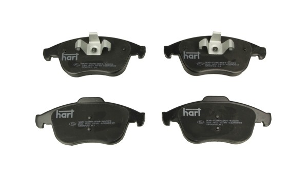 Vorderachse Hart 215 922 Bremsbelagsatz, Scheibenbremse FüR Porsche,Renault-image