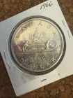 1966 Canada Silver Voyageur Dollar